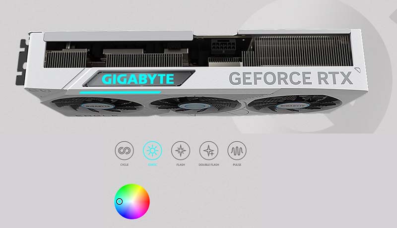 GIGABYTE GeForce RTX 4070 SUPER EAGLE OC ICE 12G Graphics Card, 3x